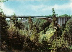 01bBHRac 3135 Teufelstalbrücke bei Hermsdorf (1964)