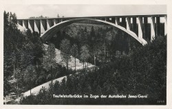 RZR  567F Teufelstalbrücke Autobahn Jena-Gera (1950)