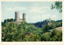 01aVVRac 3006 Burg Saaleck und Rudelsburg b (1955)
