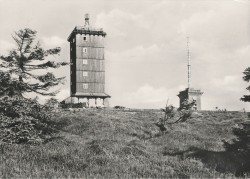 01bBHRa 07-1577 Brocken Wetterwarte und Sender (1961)