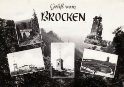 06aVHK   817G Grüße vom Brocken (1960)