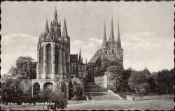 13DTVL   19 Erfurt Dom und Severikirche (1957b) NDPD