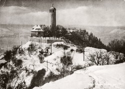 13DTVL oN Jena Fuchsturm im Schnee (1962)