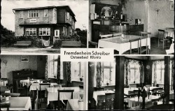 13DTVL oN Ostseebad Ribnitz Fremdenheim Schreiber (1958)