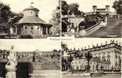 13DTVL oN Potsdam-Sanssouci 4 Ansichten 2 (1956)