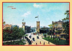01eBHR(Q)nc So 1704-8 Leipzig Historische Postkarten (Repro)