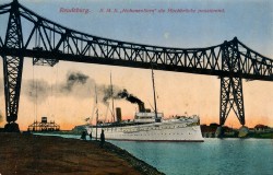 EHRc 13115 Rendsburg Hochbrücke (1917)