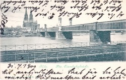 EKH 1003 Köln Die Eisenbahnbrücke