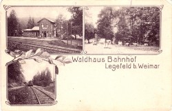 KBW 37858 Waldhaus Bahnhof Legefeld