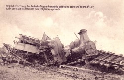SDT    167 Eisenbahn zerstört