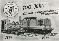 SFM oN Schmalkalden - 100 Jahre Eisenbahn (A5)