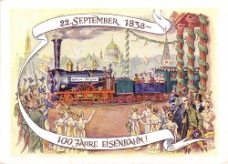 WERc oN 100 Jahre Eisenbahn 1938