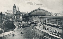 XXX     53 KÖLN Partie am Hauptbahnhof (1909)
