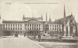 XXX 7631 Leipzig Universität mit Paulinerkirche (1912)