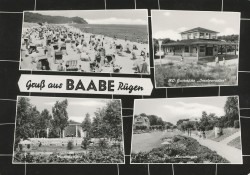 02aGSB G  93 Gruß aus BAABE Rügen (1965)