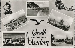 06aVHK  2879E Gruß von der Insel Usedom (1957)