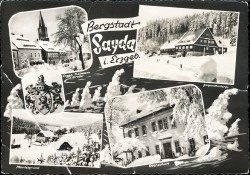RKZ  9416-9063 Bergstadt Sayda i Erzgeb (1965)