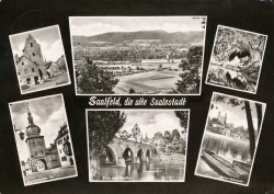 SFM 5952 Saalfeld, die alte Saalestadt (1964)