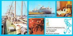 01bBHRnc Z 01-01-0455K ROSTOCK Traditionsschiff Frieden (DL6)