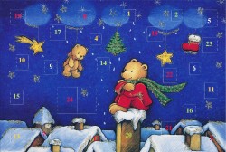 KVAc 12188 Weihnachtskalender Teddy