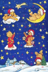 KVAc 12193 Weihnachtskalender Teddy