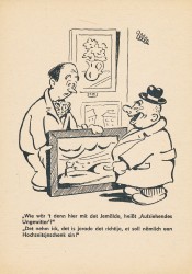 BVB Serie I B 2 Ulla zeichnet in der Berliner Zeitung (1954)