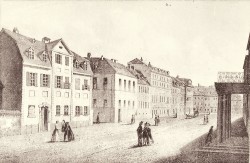 #FOTO-D Weimar Esplanade um 1840 -gs