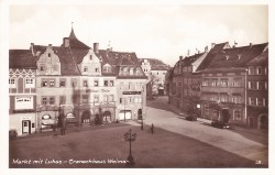 ASW  45 Weimar Markt mit Cranachhaus -hs