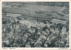 AVL 19110 Weimar Bahnhof Fliegeraufnahme