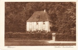 AWW 16801 Weimar Goethes Gartenhaus (BHK) -hs