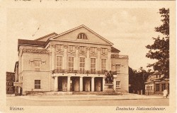 BHK  9664 Weimar Deutsches Nationaltheater -hs