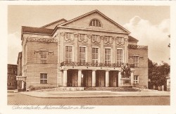 BHK 20314 Weimar Deutsches Nationaltheater -hs