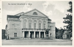 BHK 26638 Weimar Deutsches Nationaltheater