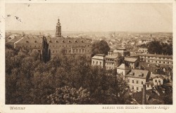 BIW  40 Weimar Ansicht vom Schiller- und Goethe-Archiv (FWL)