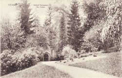 BIW 123 WEIMAR Schloß Belvedere Ruine -hs BIW 123 WEIMAR Schloß Belvedere Ruine -hs