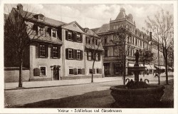 BIW 204 Weimar Schillerhaus und Gänsebrunnen (60975) BIW 204 Weimar Schillerhaus und Gänsebrunnen (60975)