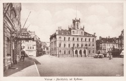 BIW 213 Weimar Marktplatz mit Rathaus (62845)