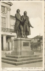 BIW 318 Weimar Goethe-Schiller-Denkmal