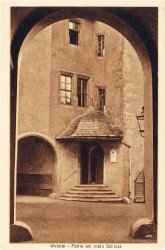 BIW 508 Weimar Partie an roten Schloß BIW 508 Weimar Partie an roten Schloß