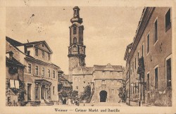BIW 536 Weimar Grüner Markt und Bastille (1916 27424) BIW 536 Weimar Grüner Markt und Bastille (1916 27424)