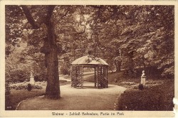 BIW 570 Weimar Schloß Belvedere Partie im Park (31451) BIW 570 Weimar Schloß Belvedere Partie im Park (31451)