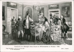 BIW 705 Weimar Teestunde im Wittumspalais 1783 (VPW) -smw