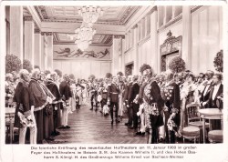 BIW 70x Weimar Eröffnung Hoftheater 1908 -gb BIW 70x Weimar Eröffnung Hoftheater 1908 -gb