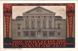 BIWc oN Weimar DEUTSCHE NATIONALVERSAMMLUNG 1919 a