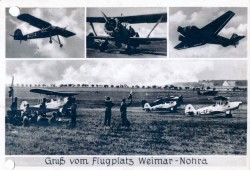 BMO 697K Weimar-Nohra Gruß vom Flugplatz -Fr BMO 697K Weimar-Nohra Gruß vom Flugplatz -Fr