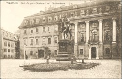 COM 92 Weimar Carl-August-Denkmal Fürstenhaus -smw COM 92 Weimar Carl-August-Denkmal Fürstenhaus -smw