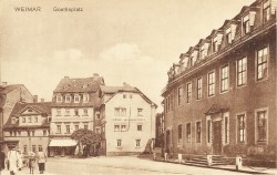 COM    97 WEIMAR Goetheplatz (Frauenplan) -gs