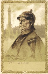 DBWc oN Weimar Bismarck-Commers 1901