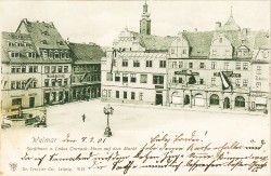 DTL  9142 Weimar Stadthaus auf dem Markt -hs