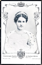 DTL Por 20 Weimar Grossherzogin Caroline (1905)